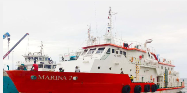 MV MARINA 2. Photo, Easyline Shipping – FB.