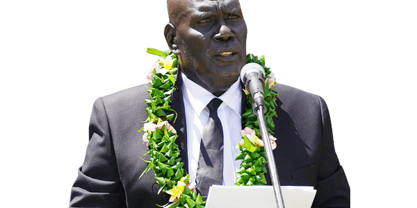 Western Province premier, Billy Veo.