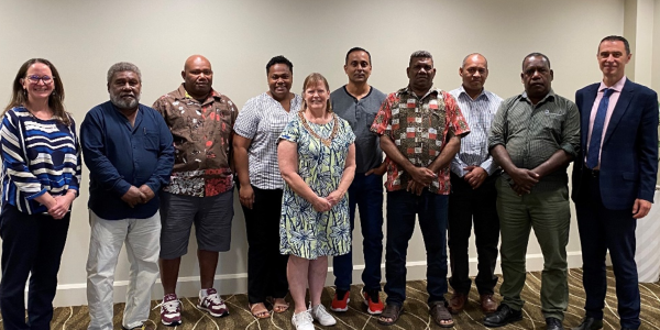 The HCC delegation with New Zealand Local Government delegations in Aotearoa, New Zealand. Photo supplied.