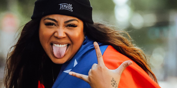 International singer and songwritter Tenelle Christine better known as Tenelle.