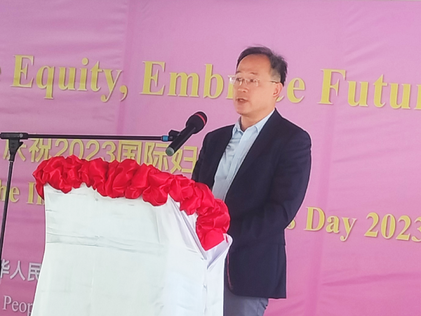 Ambassador Li pays tribute to Chung Wah School in 2023 IWD speech