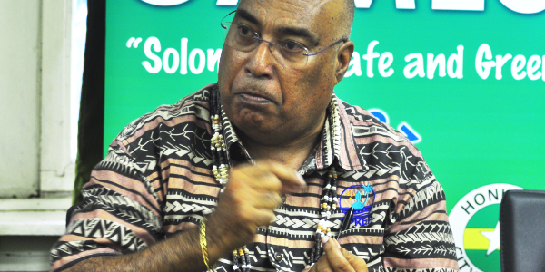 Foreign Affairs and External Trade Permanent Secretary, Colin Beck.