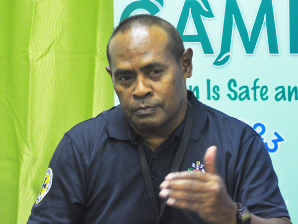 NRH CEO Dr George Malefoasi