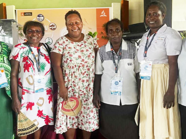 Four of the women ministers, from left, Hamlyn Anisi, Naomi Irobeni, Lauren Jekka, Venisa Pitrie.