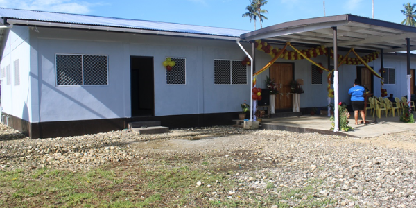The Taro Pack House opened in Malaita Province last week.