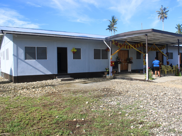 The Taro Pack House opened in Malaita Province last week.