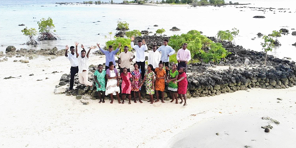 One of the classes during the video shooting. Photo, Dennis Galonaki.