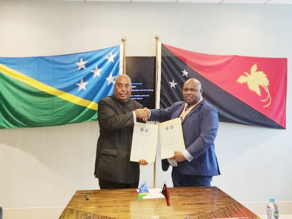 SI & PNG further strengthen security cooperation along the common border