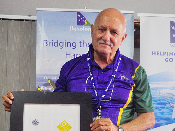 Solomon Airlines CEO, Gus Krau,s is holding the airlines’ IOSA Operator Certification of Registration under the IATA Operational Safety Audit programme.