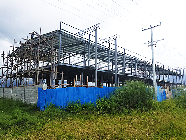 The building which was built illegally on a land allocated by fraud.