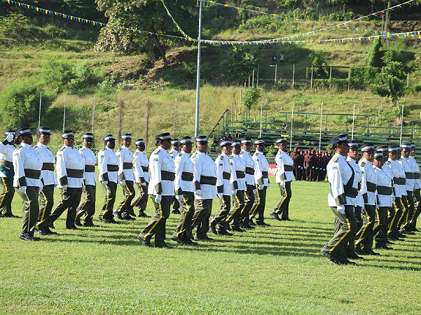 CSSI female platoon at Lawson Tama.