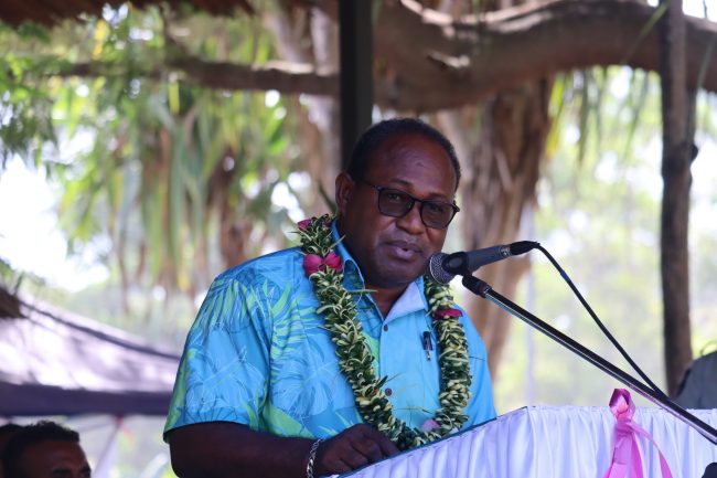 Acting PM Manasseh Maelanga.