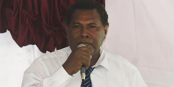 Malaita Province Deputy Premier Joe Heroau.