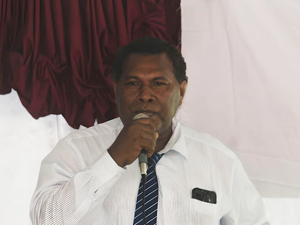 Malaita Province Deputy Premier Joe Heroau.
