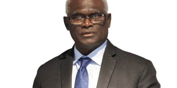 Finance Minister Manasseh Sogavare.