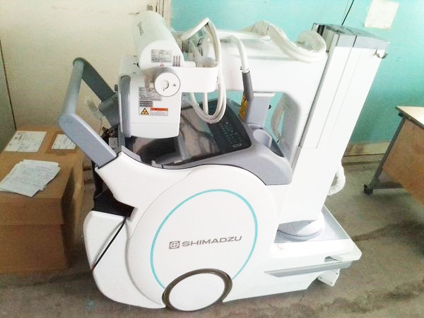 The new digital x-ray machine.