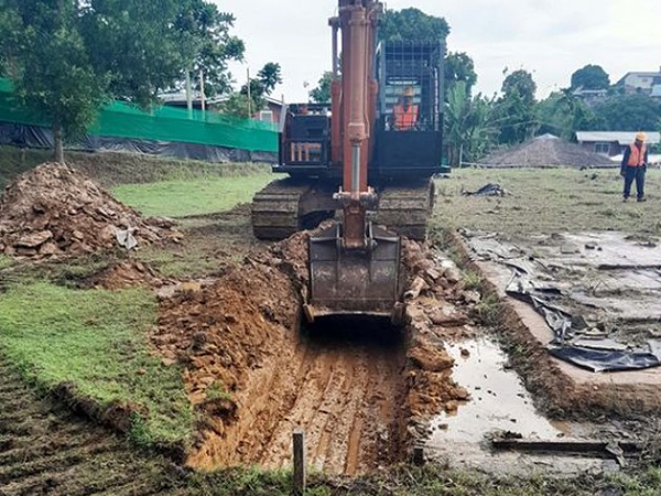 Groundwork for the Naha Health Centre now in progress. Photo supplied.