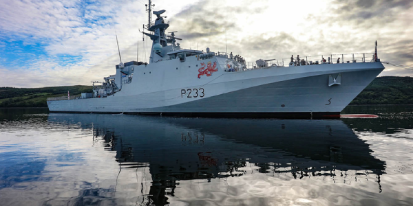 HMS Tamar (P233). PhotoL: Royal Navy.
