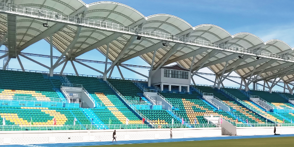 The SOL2023 Pacific Games National stadium. Photo, GCU.