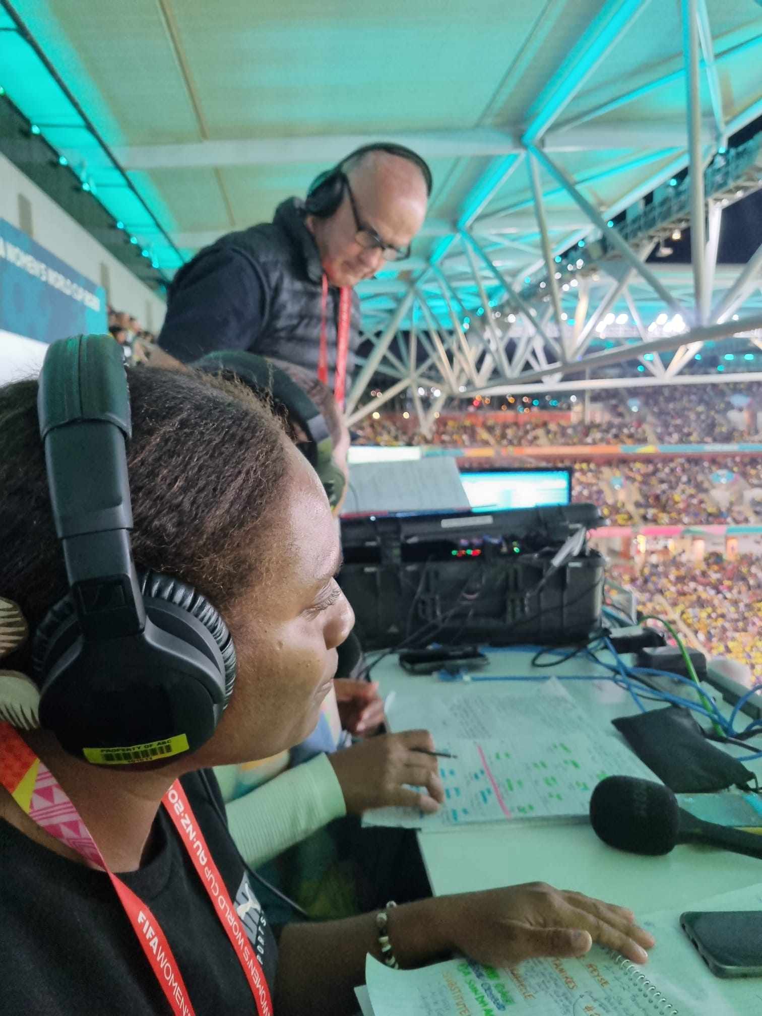 Female sports journalists from IndoPacific and First Nations