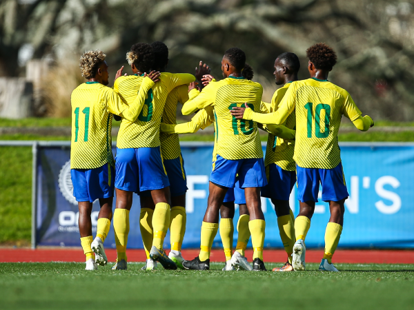 Solympics celebrating their win. Photo OFC Media