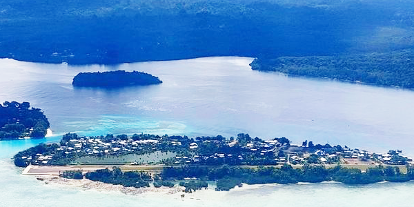 Taro Island. Work on the airport is making progress. Photo George Pitaköe