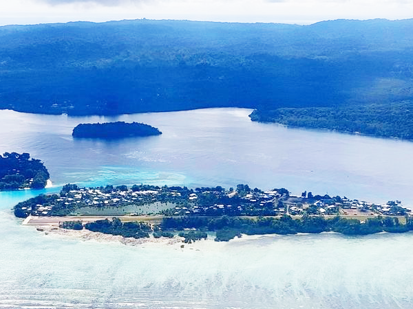 Taro Island. Work on the airport is making progress. Photo George Pitaköe
