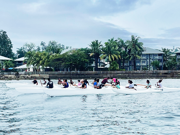 Va’a trials for the final selection. Photo SINIS Media.