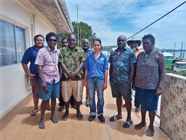 Dr Anita, centre, with members of DWC and WPG