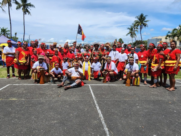 PNG Nationals and friends celebrating their country’s 48th Independence Anniversary in style in Honiara. Photo by GCU.