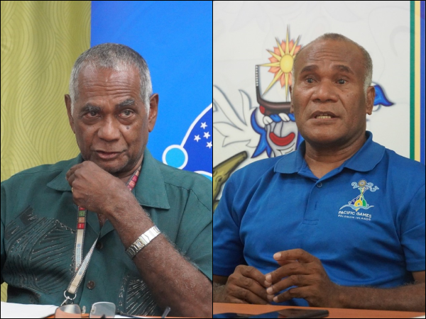 NHA Chair Dr Jimmie Rodgers (left) and the NHA Executive Director Christian Nieng.