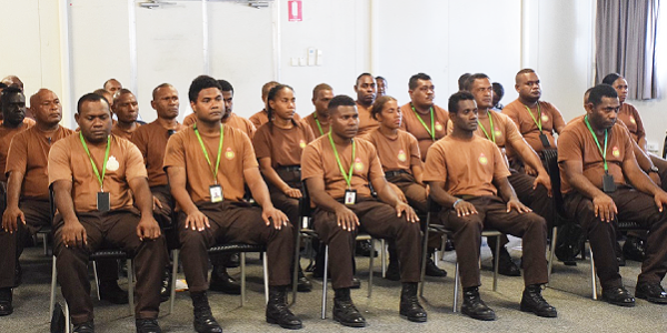 HCC Law Enforcement Officers who attended the training program.