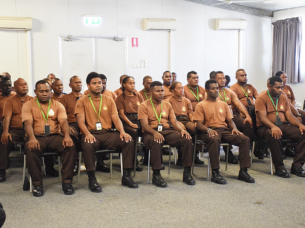 HCC Law Enforcement Officers who attended the training program.
