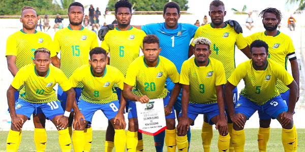 Newly crowned champions Solomon Islands, winners of the 2023 Melanesian Spearhead Group Prime Ministers’ Cup. Photo – Alain Vartane.