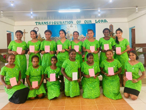 Vura Anglican Church admits 16 new members to GFS