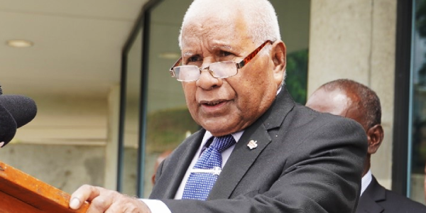 Current Governor General Sir David Vunagi.