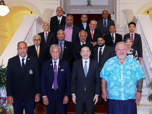 Minister Agovaka participates in 3rd Singapore Pacific High-Level Visit
