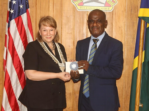 US Ambassador pays courtesy visit on PM Manele