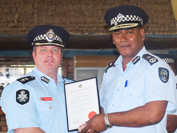 RSIPF Commissioner recognise contributions of Security partners to major operations RSIPF Commissioner recognise contributions of Security partners to major operations