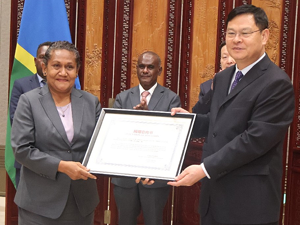 Sister relationship MoU for Isabel and China’s Shandong Province signed