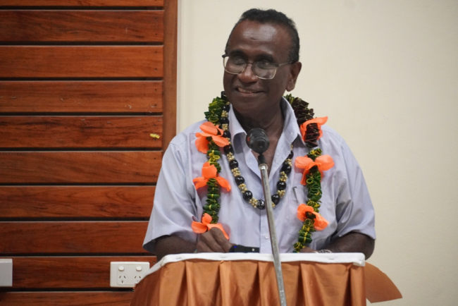 SINU Vice Chancellor Professor Dr Transform Aqorau