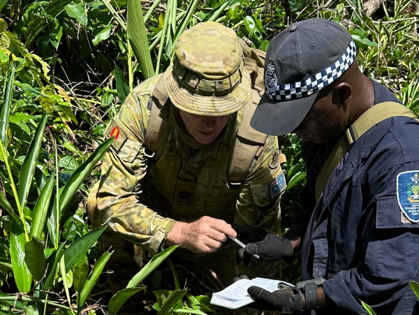 RSIPF EOD Team successfully completes operation in Western Province