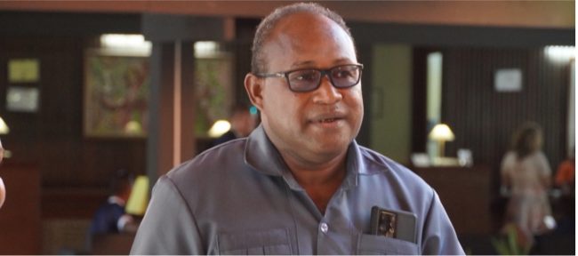 MID Minister Manasseh Maelanga. Photo by Lachlan Shyves EDDIE