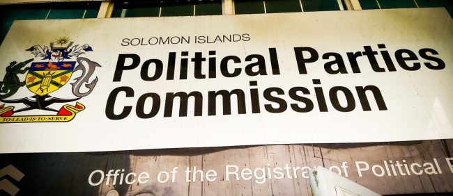 Political Parties Commission banner