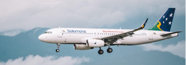 Solomon Airlines aricraft