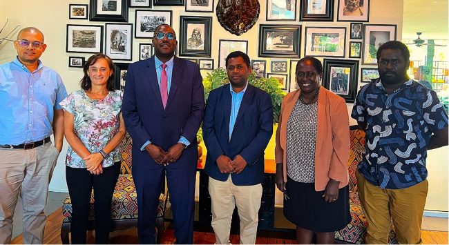 Some of the officials at the opening of the workshop. Photo- MHMS