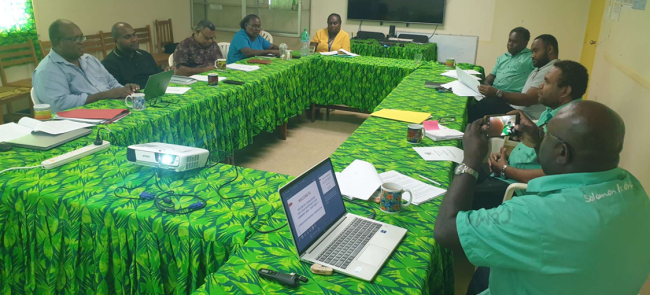 Stakeholders during the meeeting