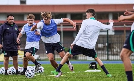 The Subway Joeys during training early this week