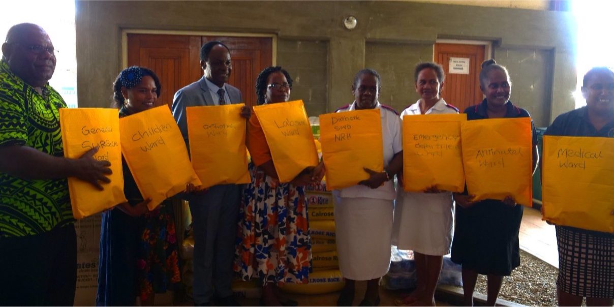 The donated medical equipment