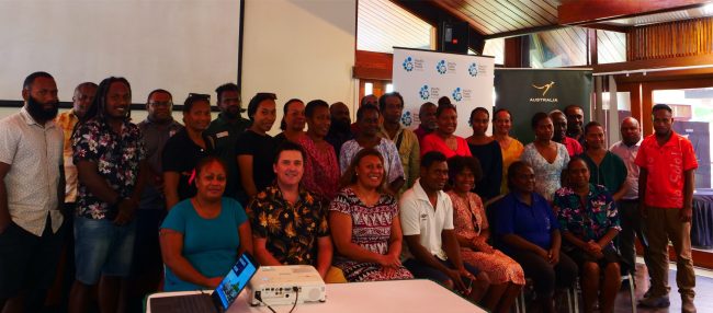 Tourism operators who attended the workshop